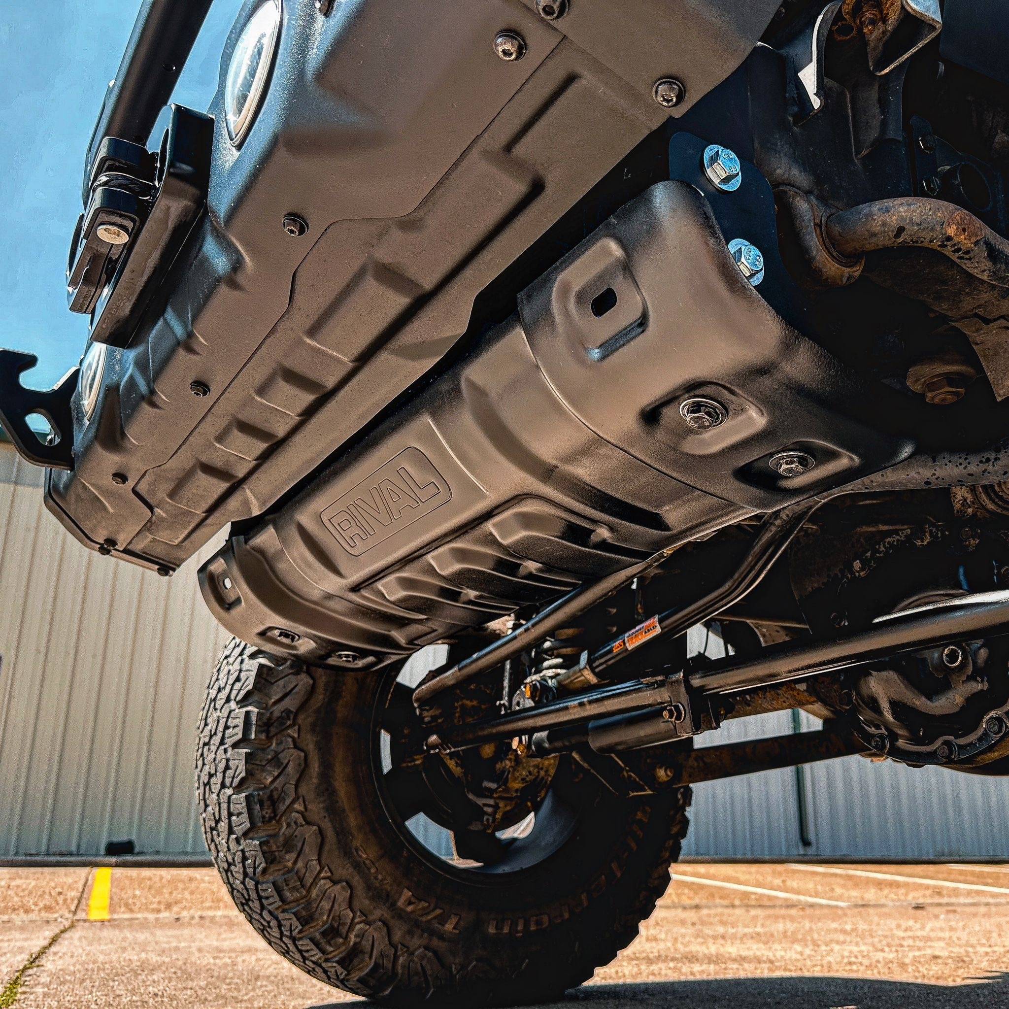 Jeep Wrangler JL RIVAL Stamped Lower Skid Plate 82ae49c4-88d7-4b0e-a432-129966a33548