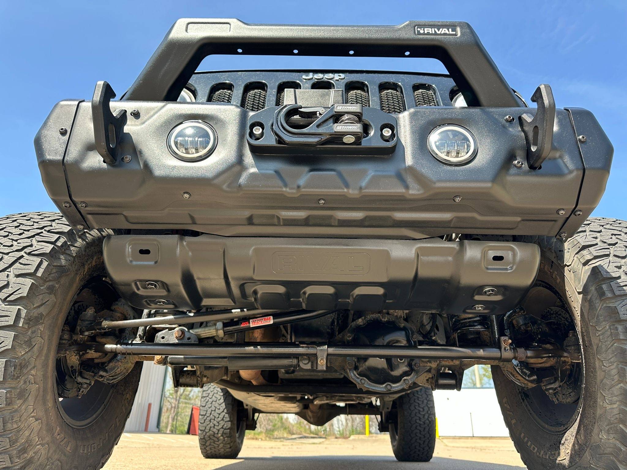 Jeep Wrangler JL RIVAL Stamped Lower Skid Plate 536aea3f-f0e5-42e2-a50b-d06751a9f5ea
