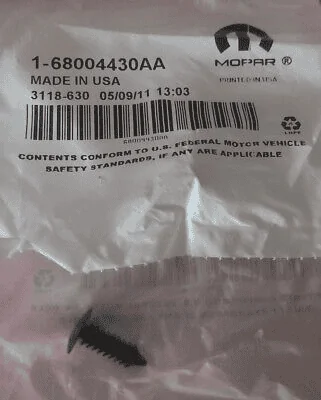 Jeep Wrangler JL Replacement Hardware, Clips Etc... Reference Guide 1709949636951