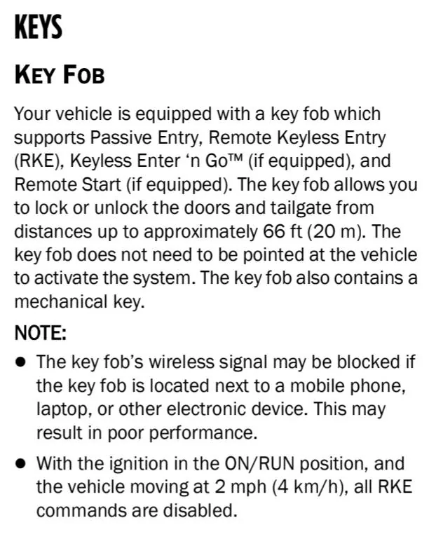 Jeep Wrangler JL Key fob range Screenshot_20240310_125453_Samsung Notes