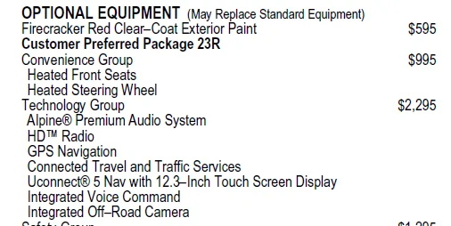Jeep Wrangler JL Factory Nav on 2024 Models? 1710101132924