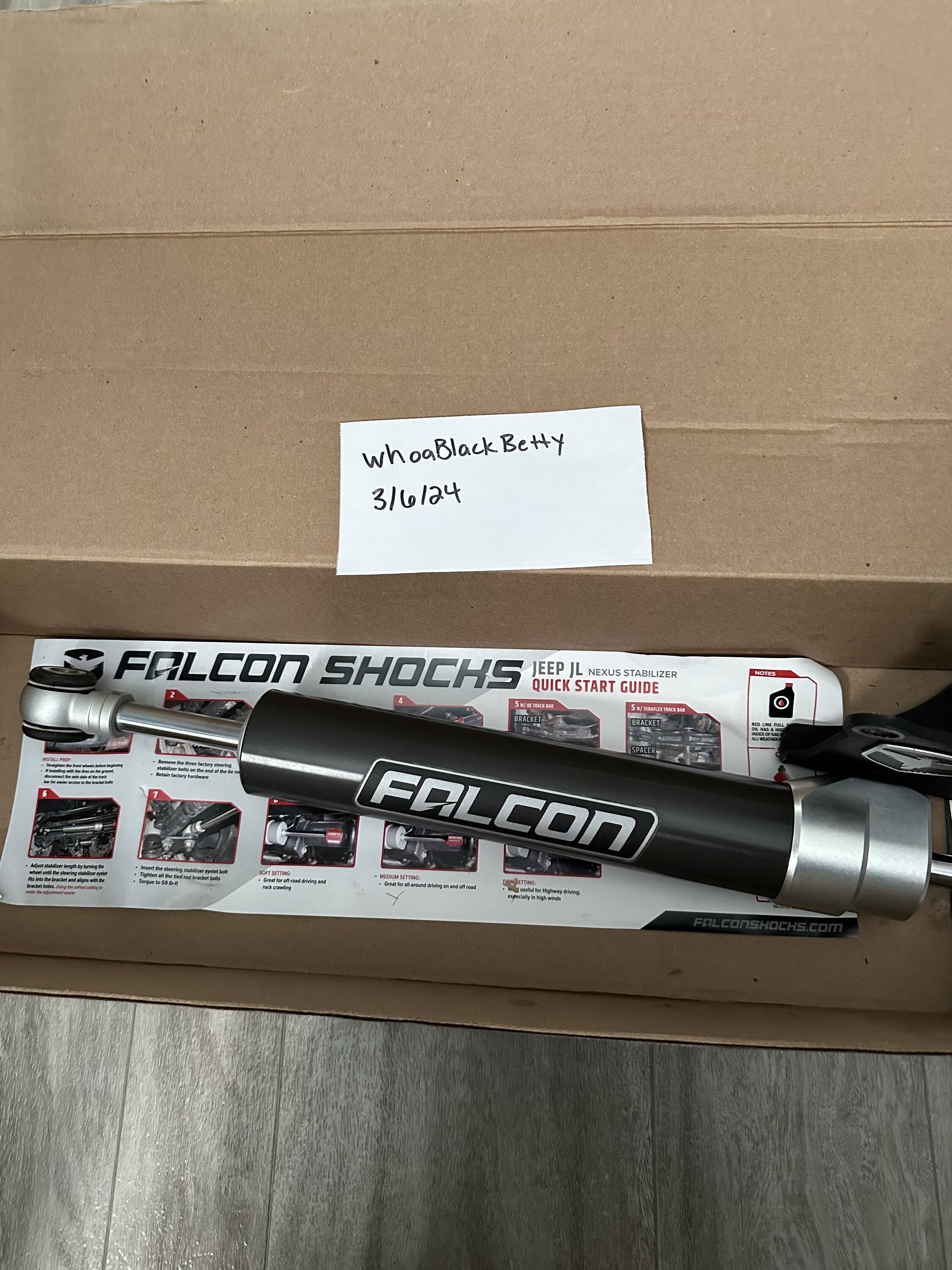 Jeep Wrangler JL Falcon adjustable stabilizer IMG_7715