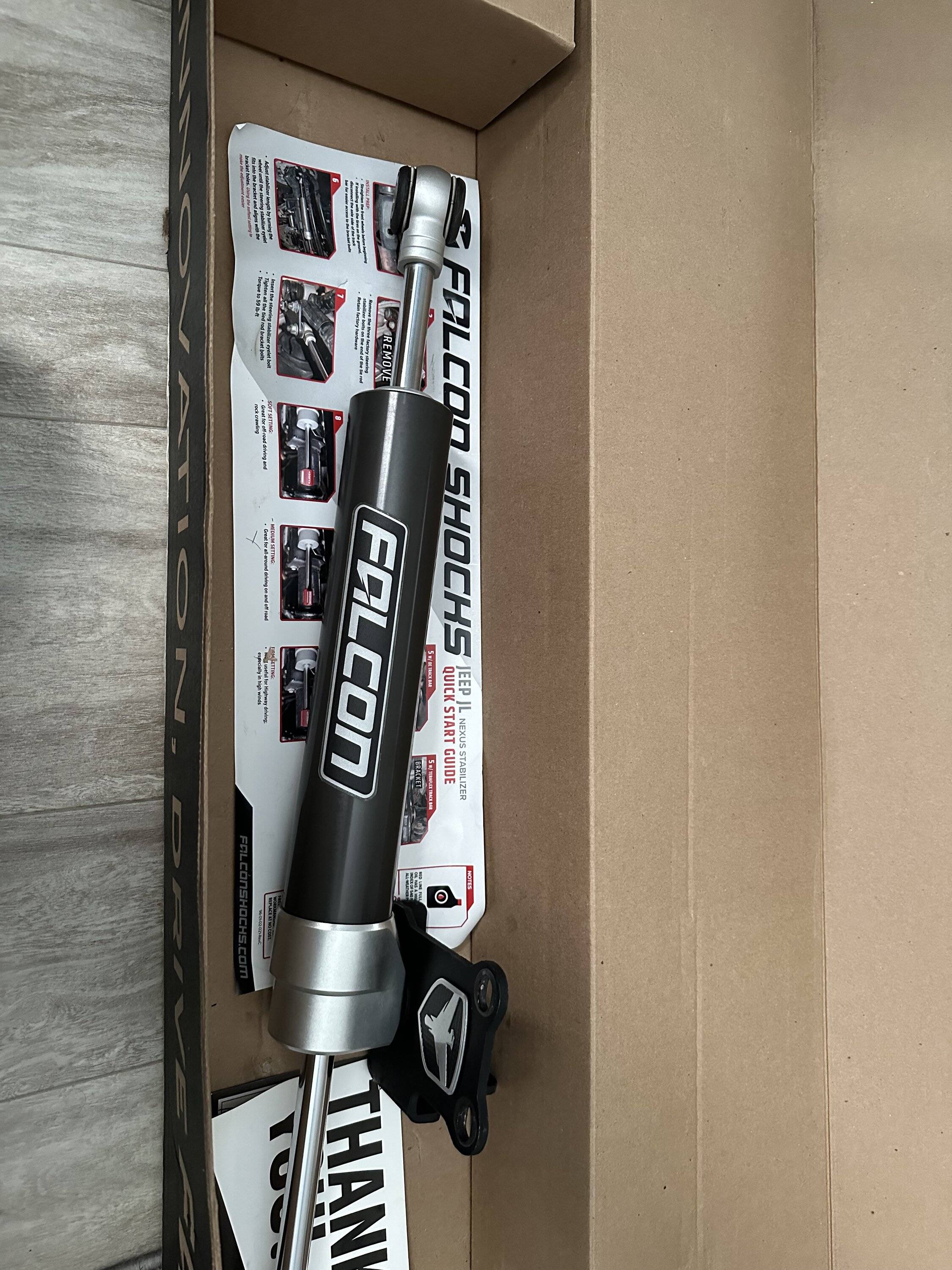 Jeep Wrangler JL Falcon adjustable stabilizer IMG_7714