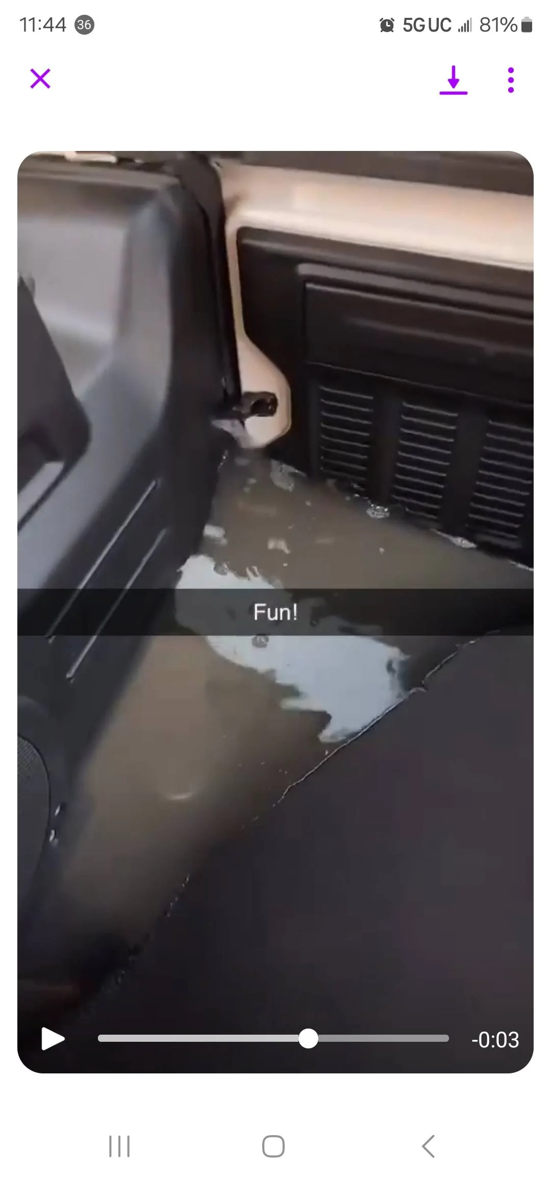 Jeep Wrangler JL Got a little wet this weekend Screenshot_20240312_114446_Messenger