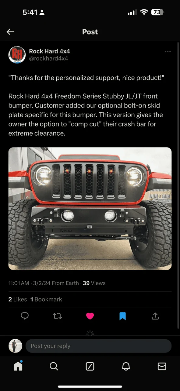 Jeep Wrangler JL ALUMINUM bumpers ONLY. Let's see them! IMG_3442