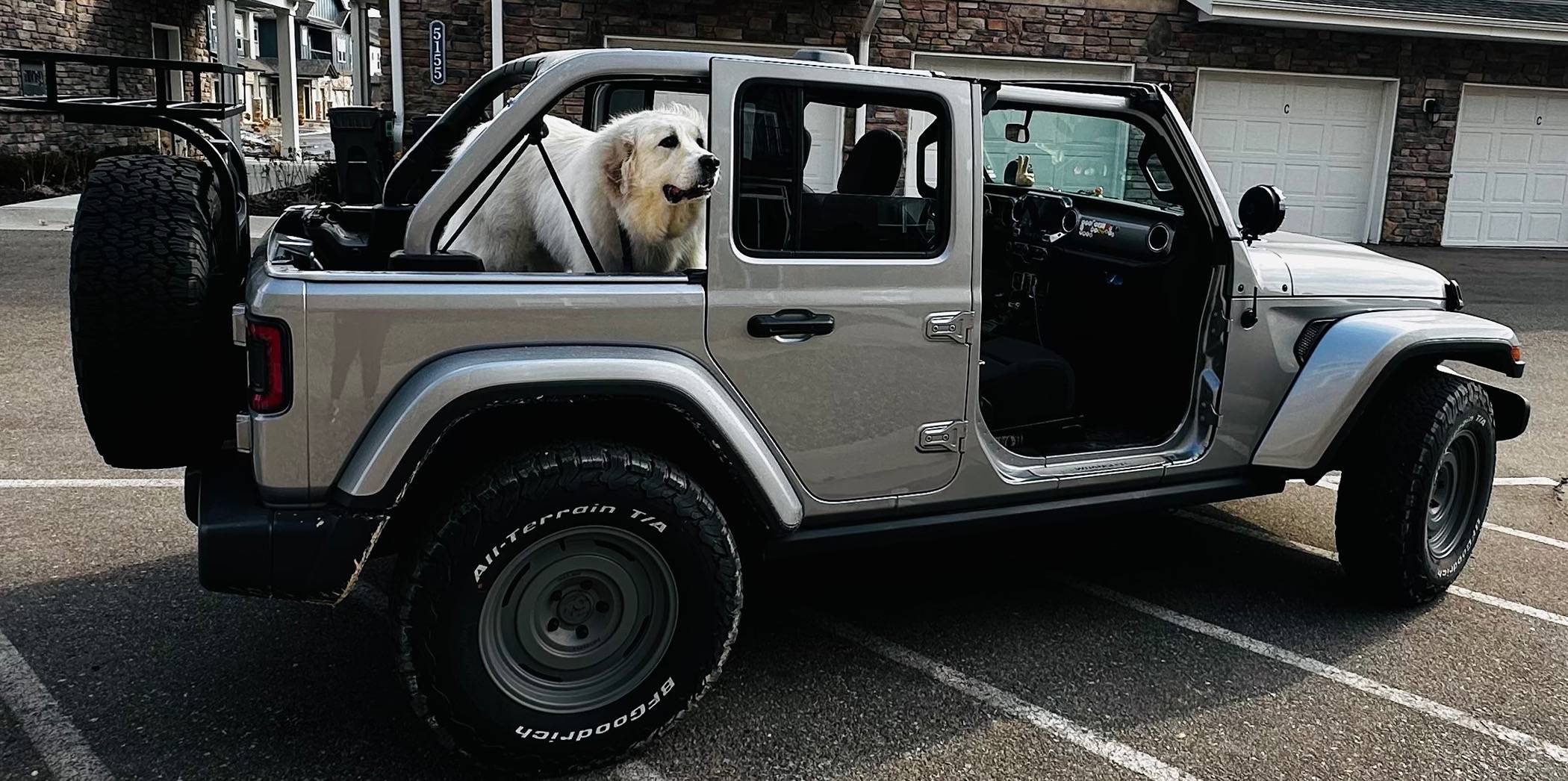 Jeep Wrangler JL Jeep Dog pics IMG_8942