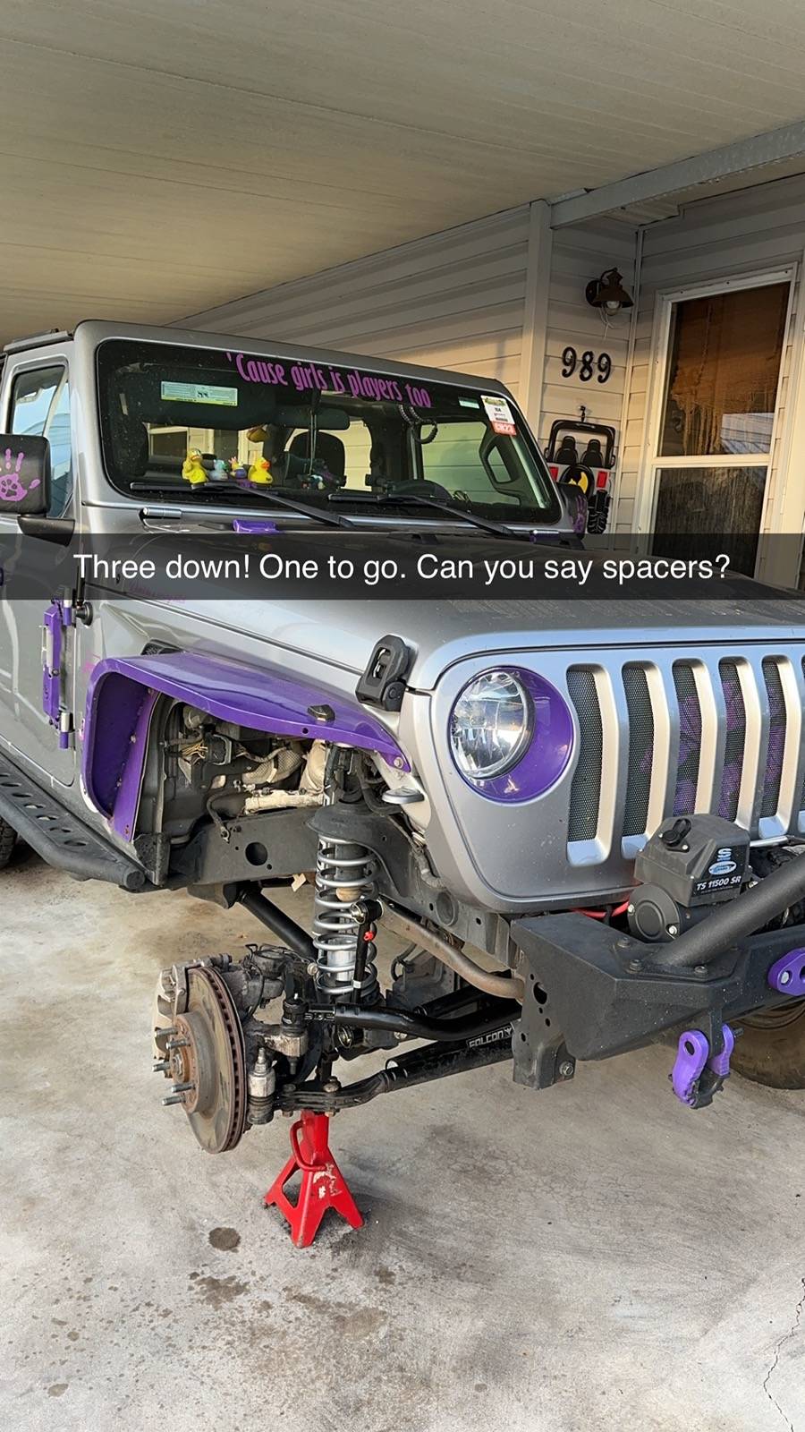 Jeep Wrangler JL Stacy becomes STACY IMG_1087
