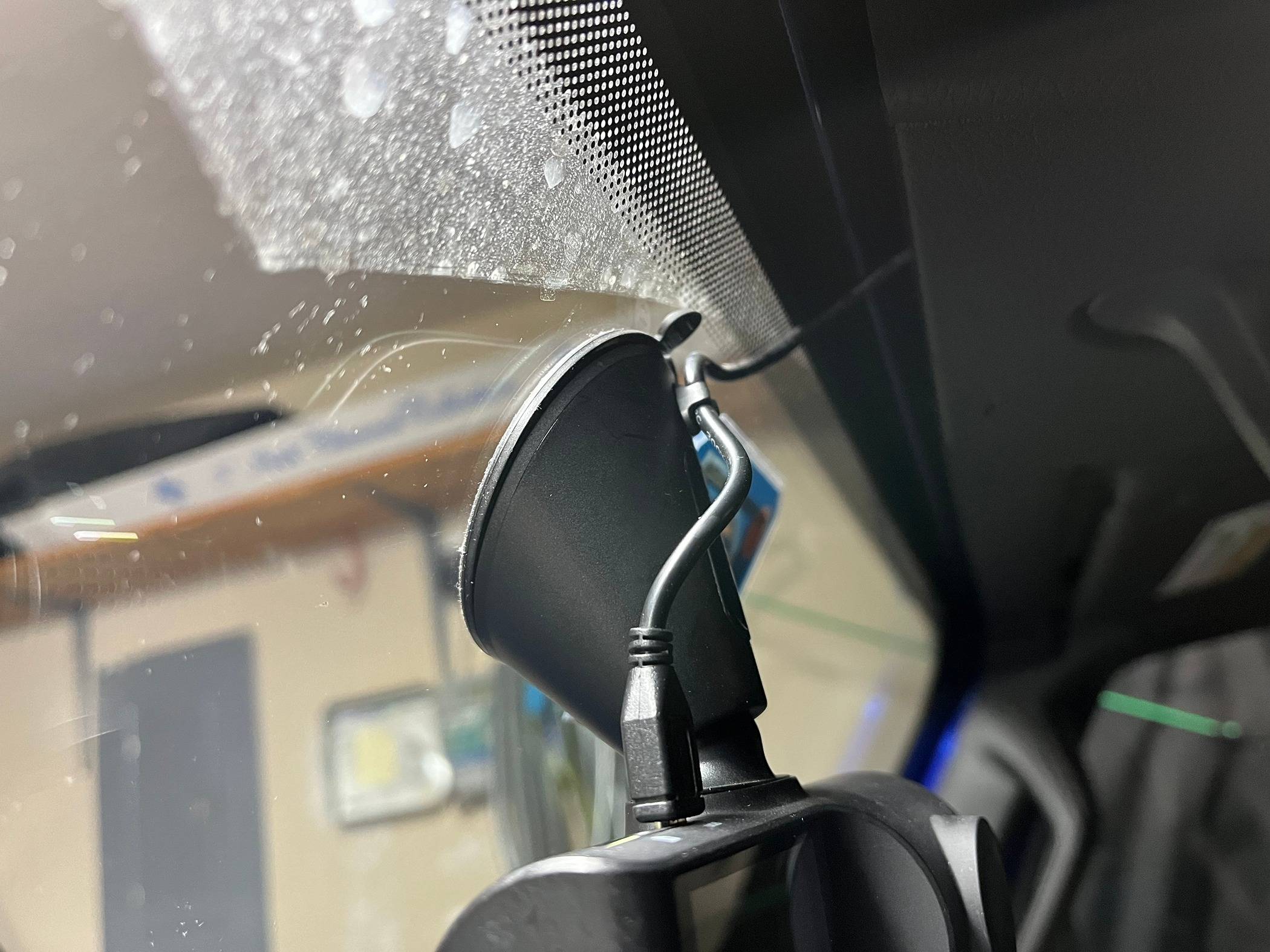 Jeep Wrangler JL Plastic Above The Rear View Mirror camera