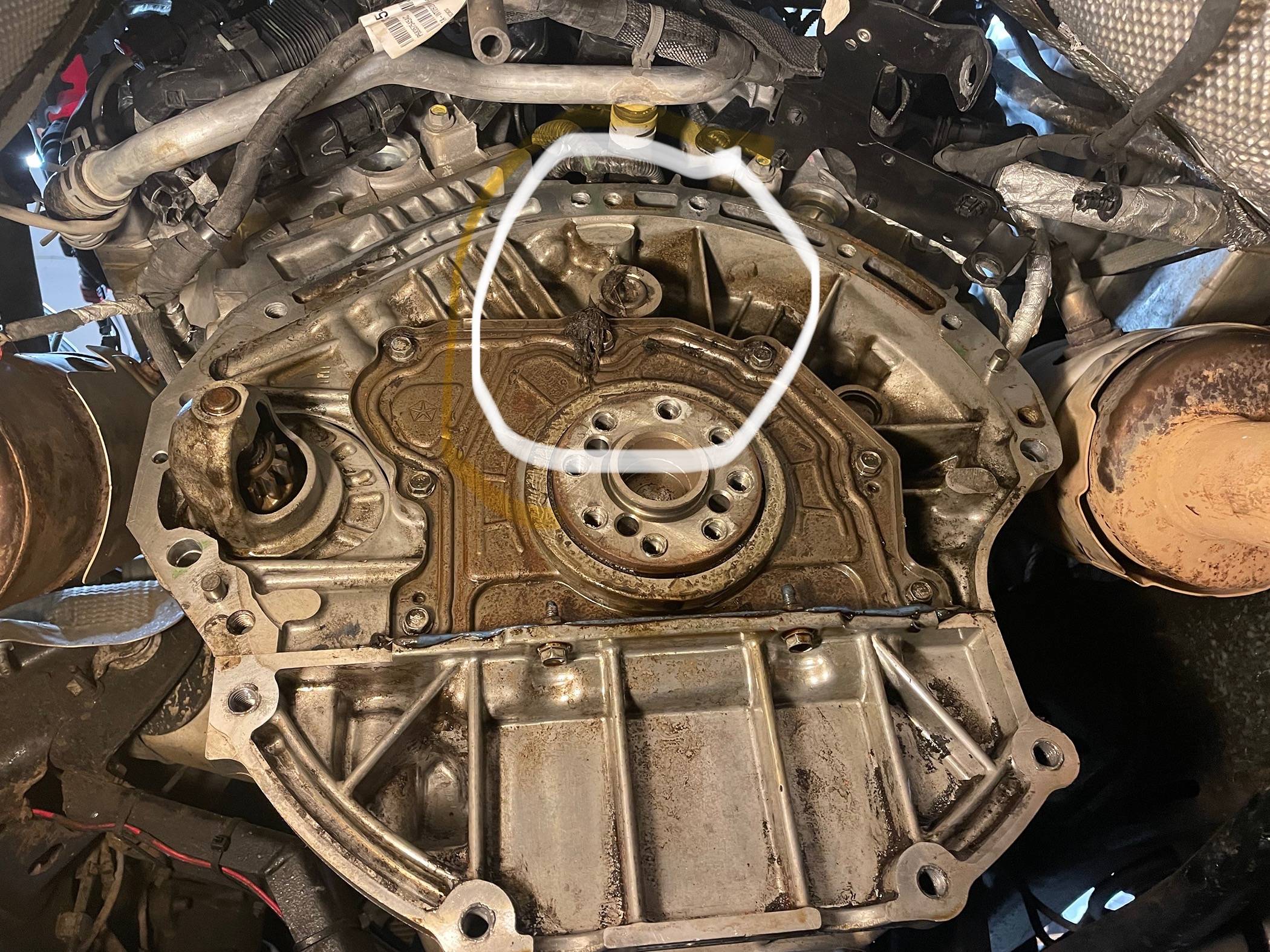 Jeep Wrangler JL Rear Main Seal Replacement IMG_8014