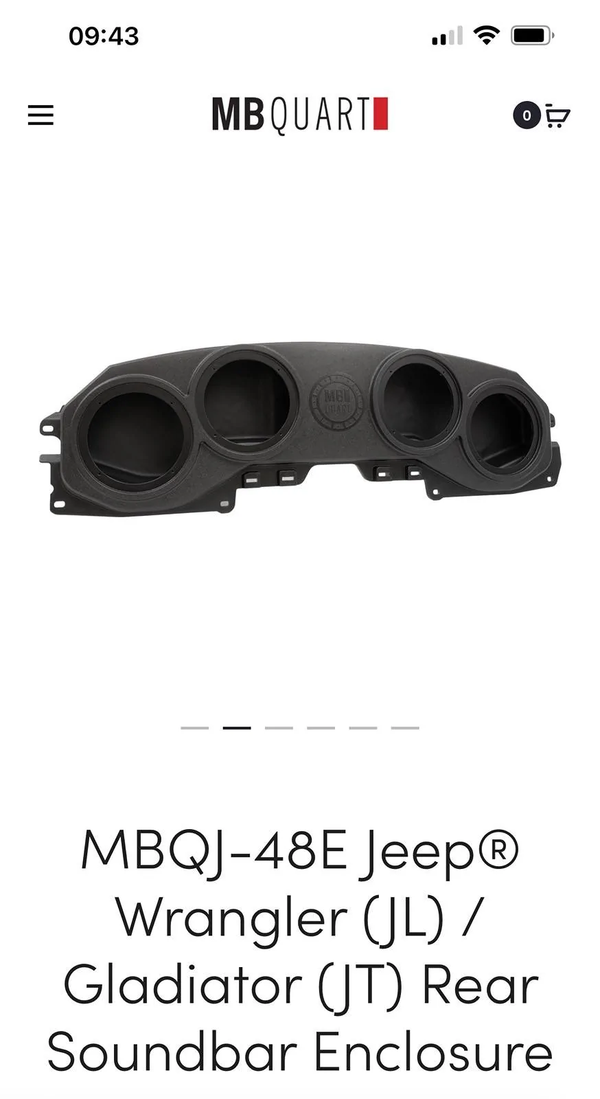 Jeep Wrangler JL Empty overhead enclosure from mbquart IMG_3077
