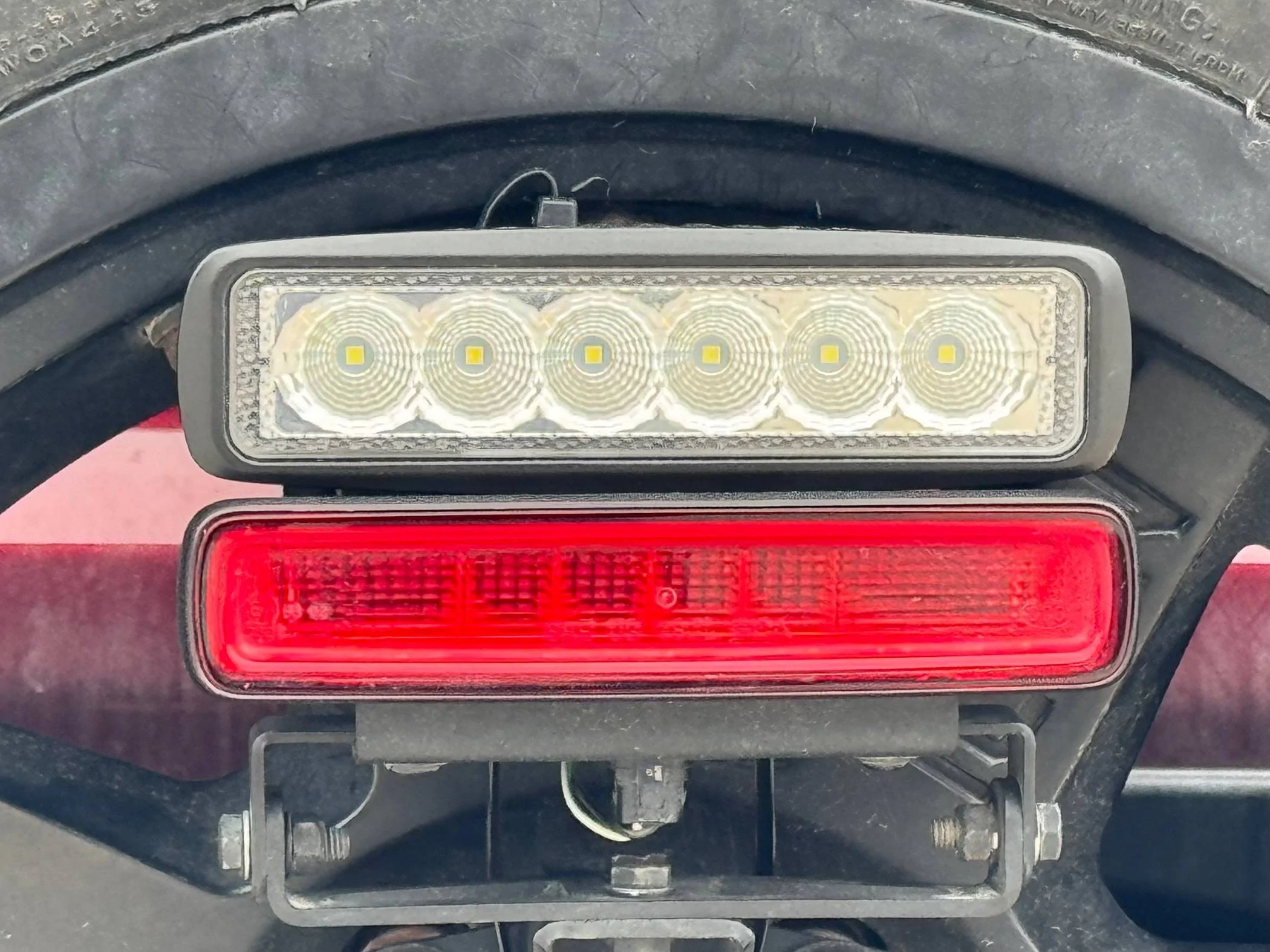 Jeep Wrangler JL New Harbor Freight RoadShock led Pod lights IMG_8802
