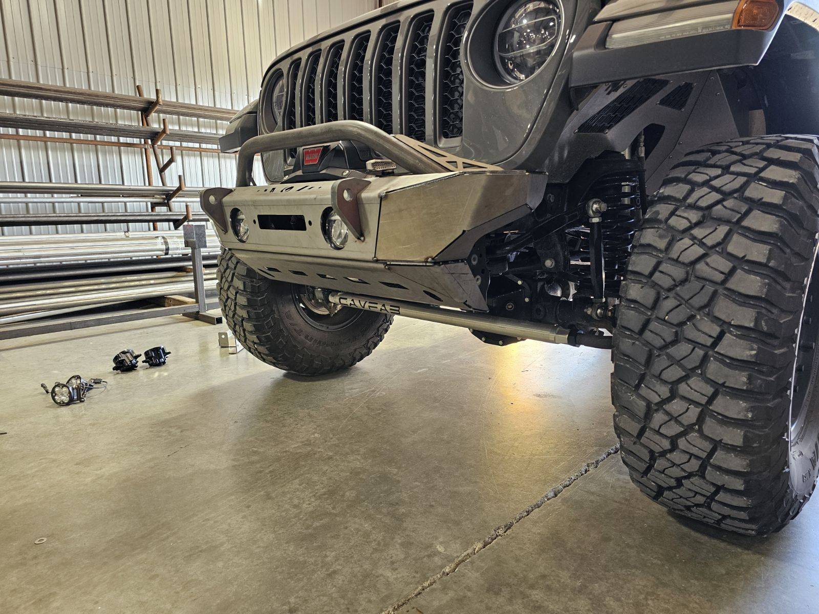 Jeep Wrangler JL NEW! CavFab Crawler Winch Bumper image000000 3