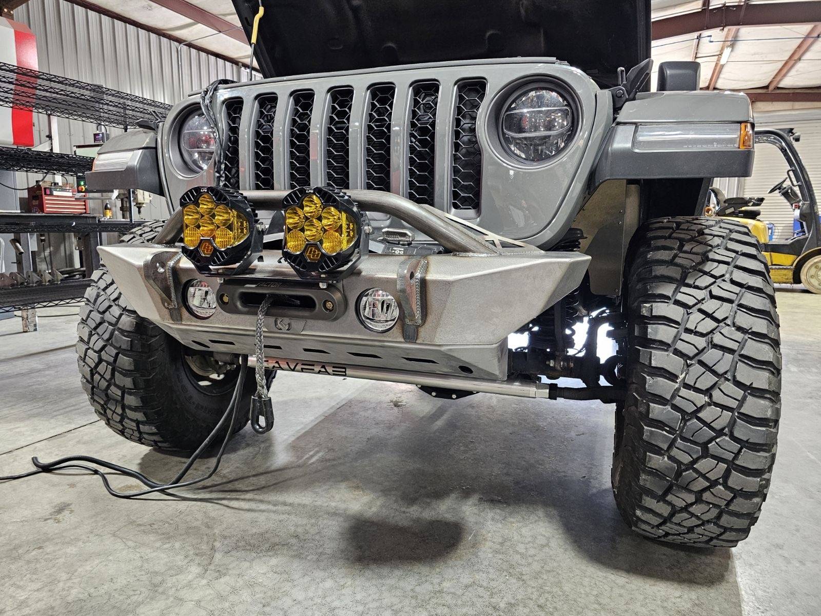Jeep Wrangler JL NEW! CavFab Crawler Winch Bumper image000000