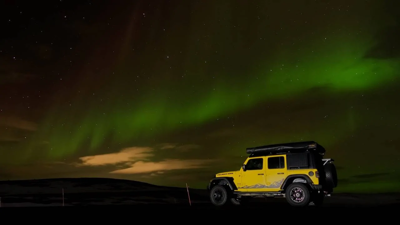 Jeep Wrangler JL Overnight Winter Camping in -15C (5F) 11