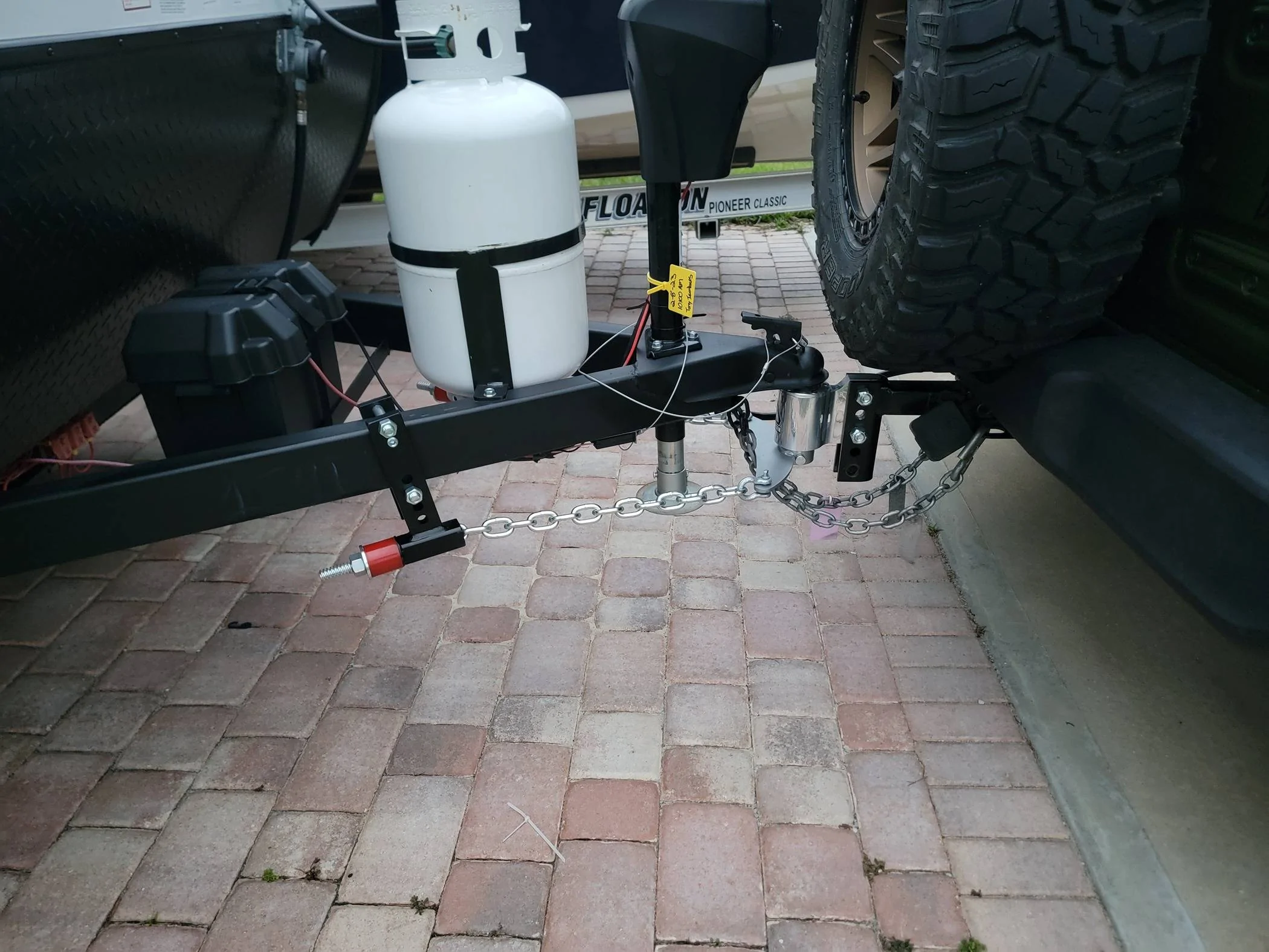 Jeep Wrangler JL Help with hitch for camper 20230211_181714
