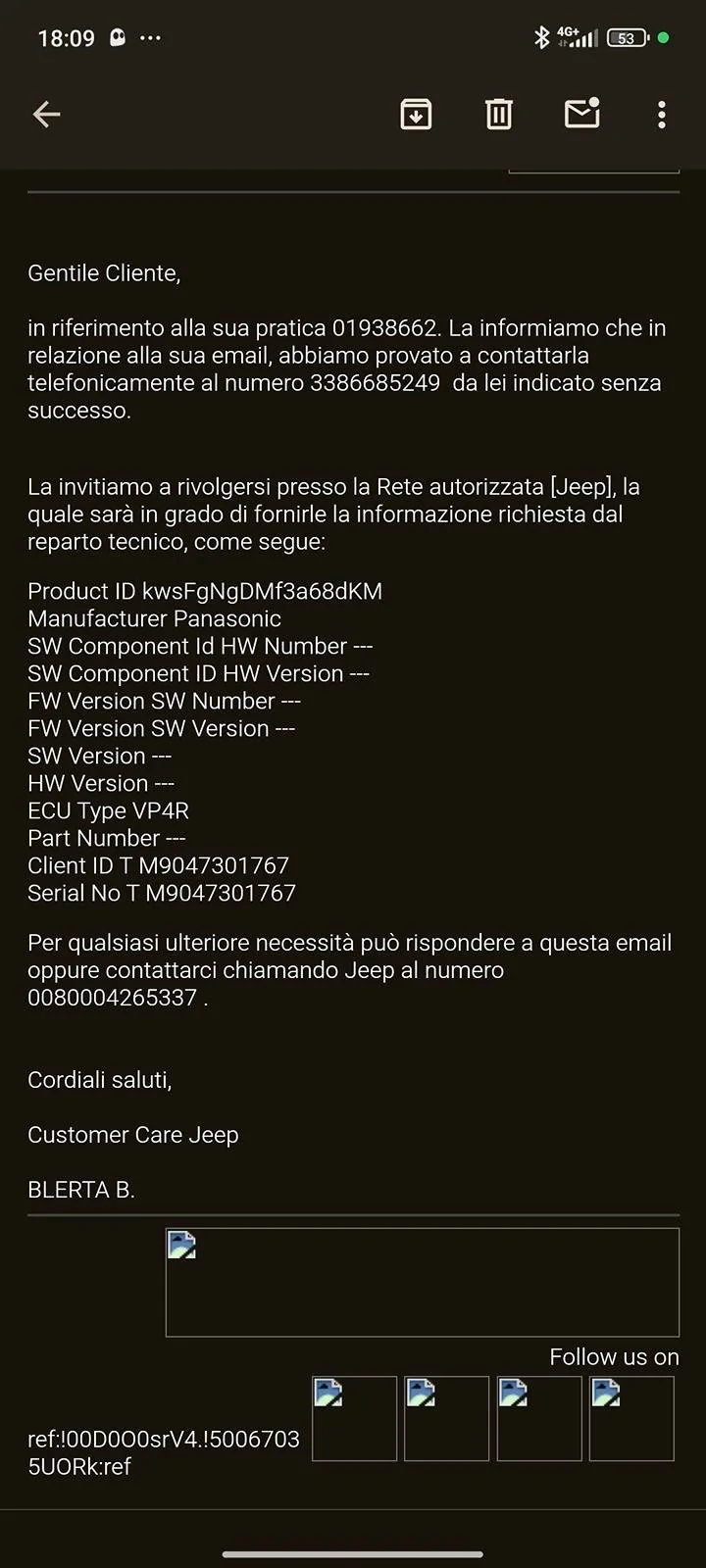 Jeep Wrangler JL Schedule charging does not appear in the app Screenshot_2024-03-28-18-09-20-634_com.google.android.gm