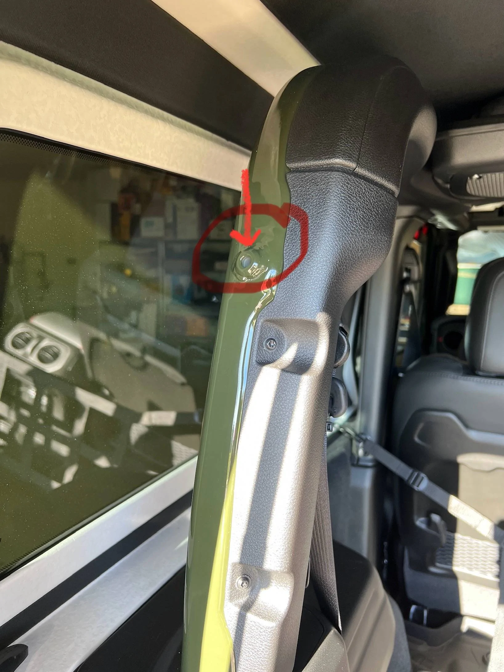 Jeep Wrangler JL What's this bolt size / type on rollbar? IMG_1867