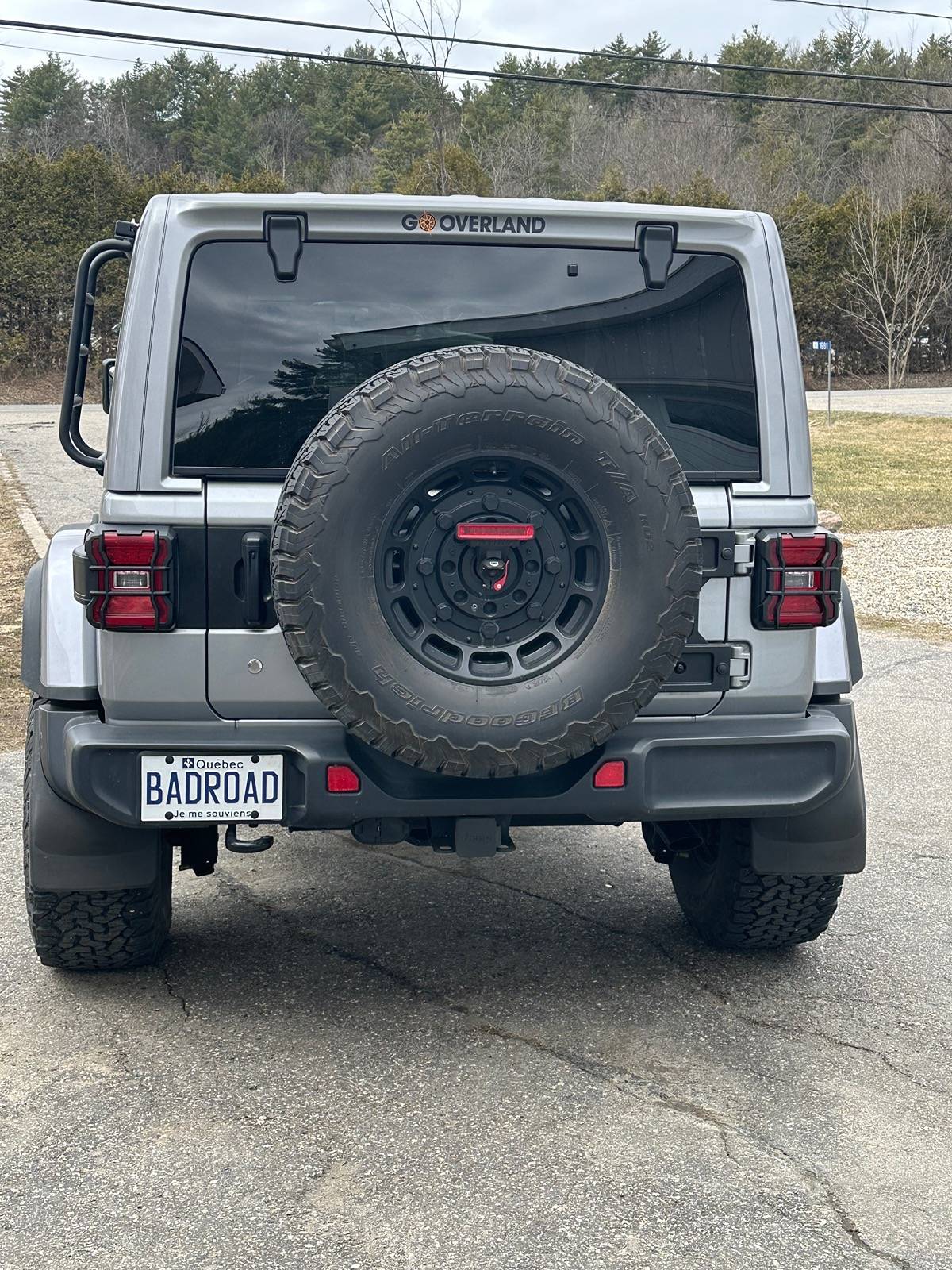 Jeep Wrangler JL Tail Gate Reinforcement IMG_4775