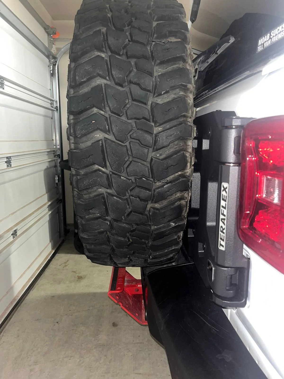 Jeep Wrangler JL Tail Gate Reinforcement IMG_2124