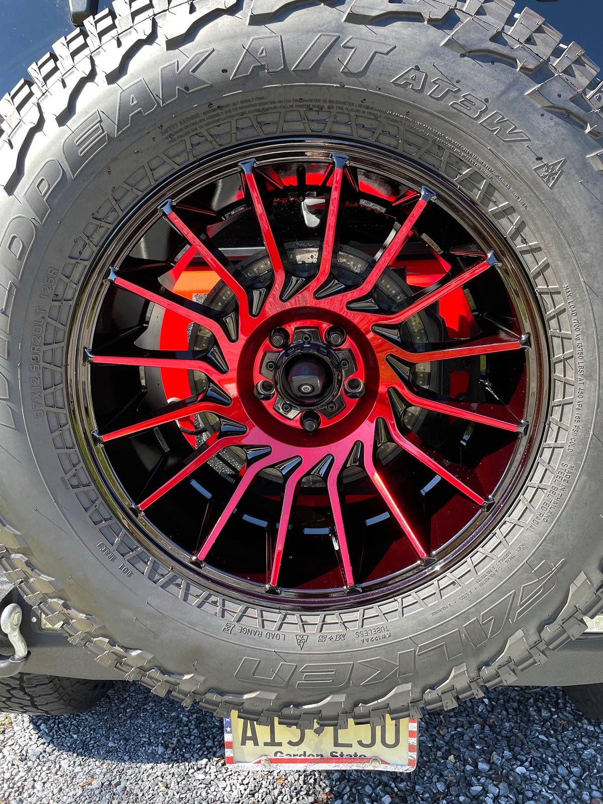 Jeep Wrangler JL Spare Tire Brake Light IMG_4623