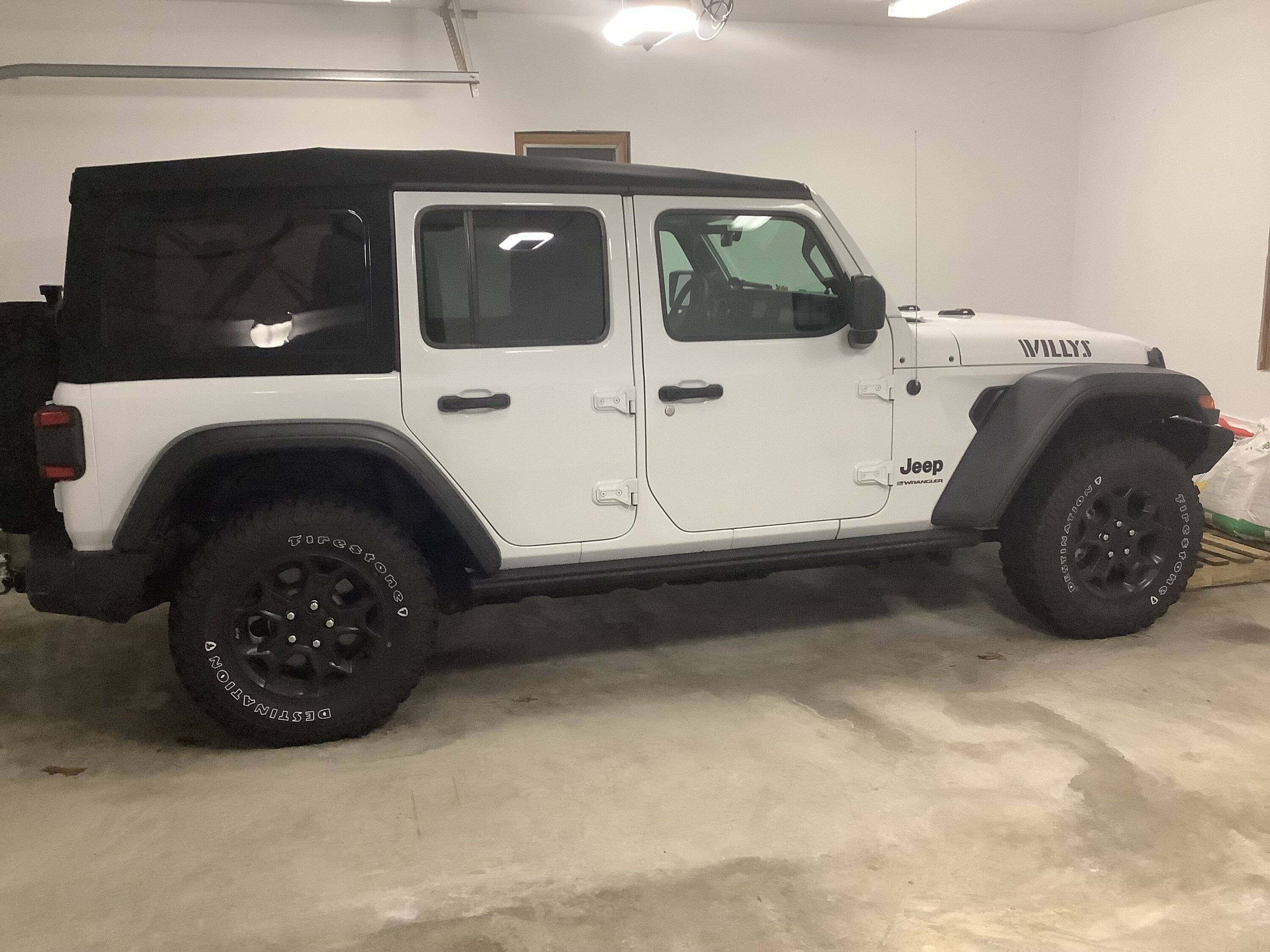 Jeep Wrangler JL Fill the wheel well IMG_0569