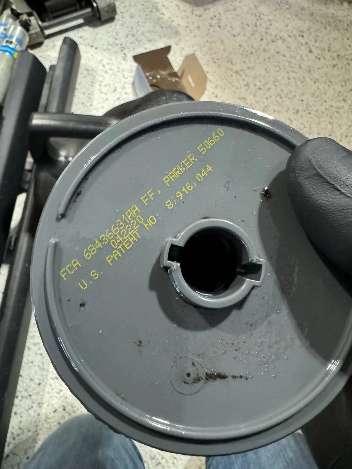 Jeep Wrangler JL Mopar Fuel filter or fake? IMG_4066