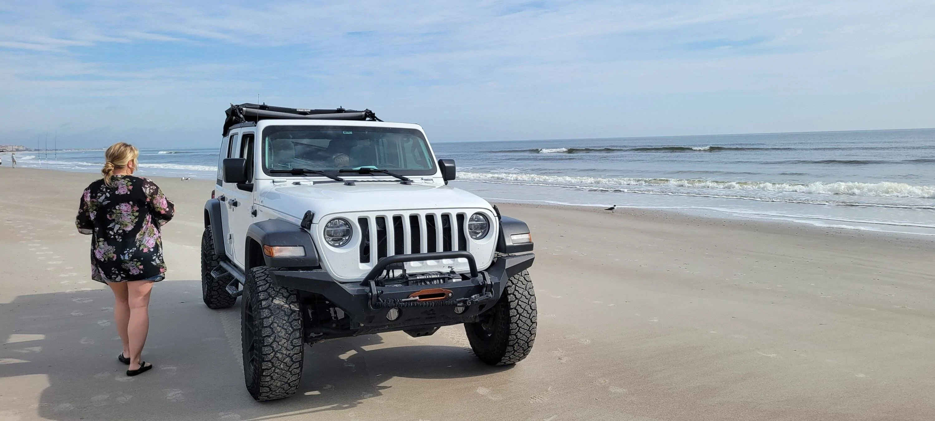 Jeep Wrangler JL Finally got to the beach or on it 20240402_101104
