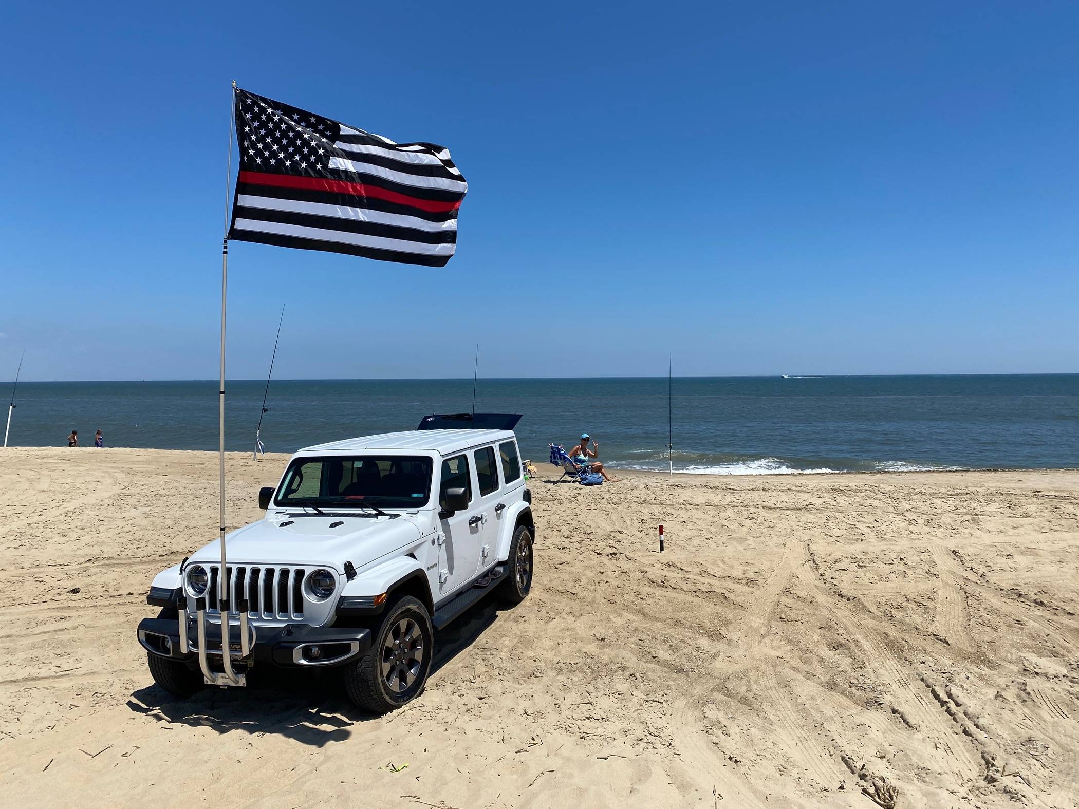 Jeep Wrangler JL Finally got to the beach or on it IMG_1142