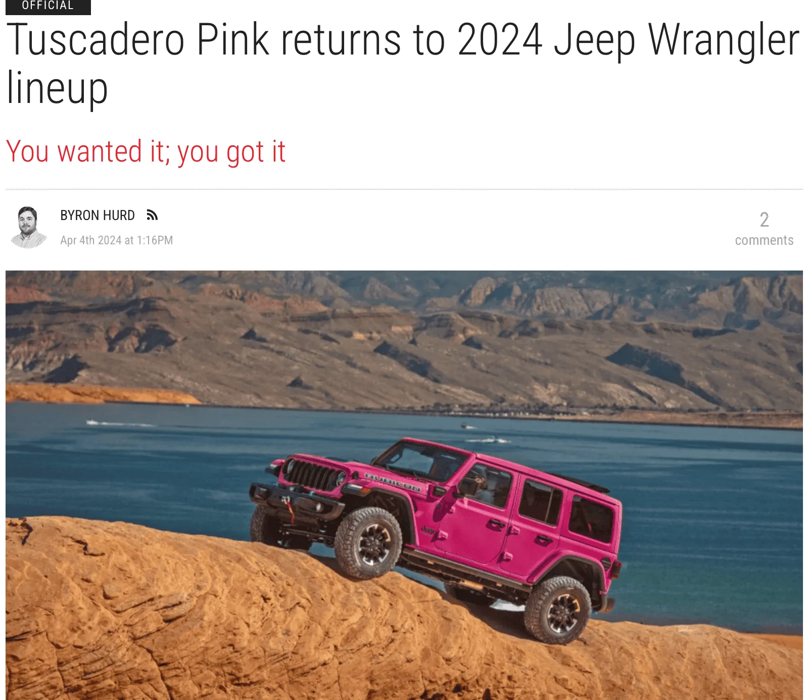 Jeep Wrangler JL Tuscadero is Back for 2024 1712260819106-40