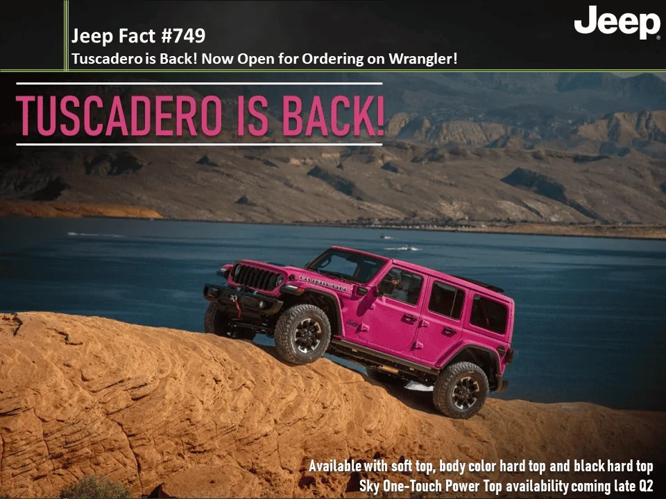 Jeep Wrangler JL Tuscadero Pink Is Back for 2024! 1712324339285-e5