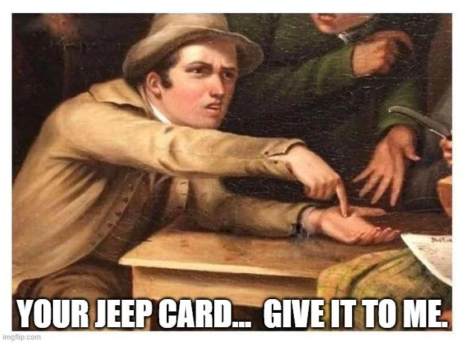 Jeep Wrangler JL Help me settle a debate JeepCard
