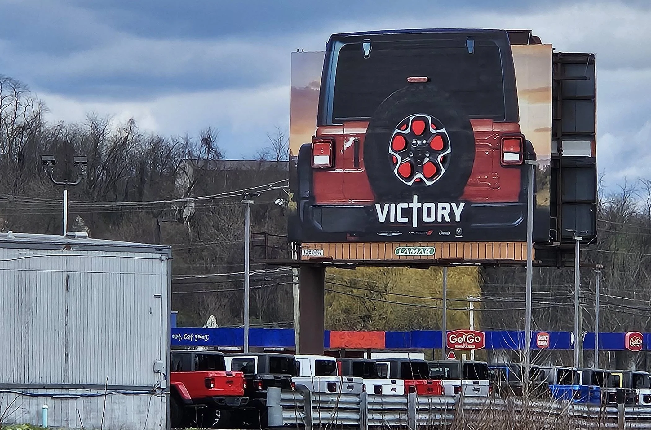 Jeep Wrangler JL JL Billboard coolsign