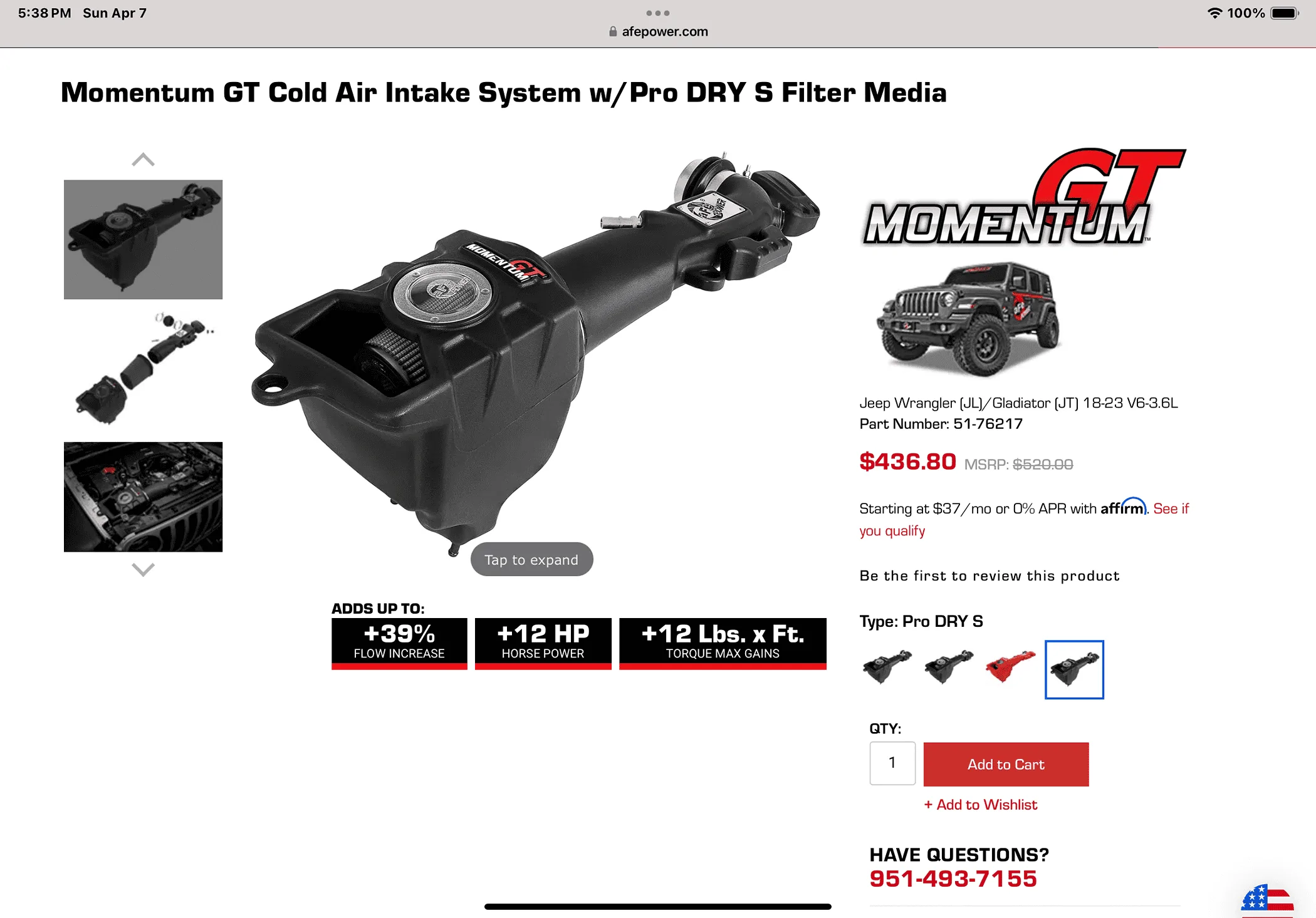 Jeep Wrangler JL 2024 Cold Air Intake IMG_1618