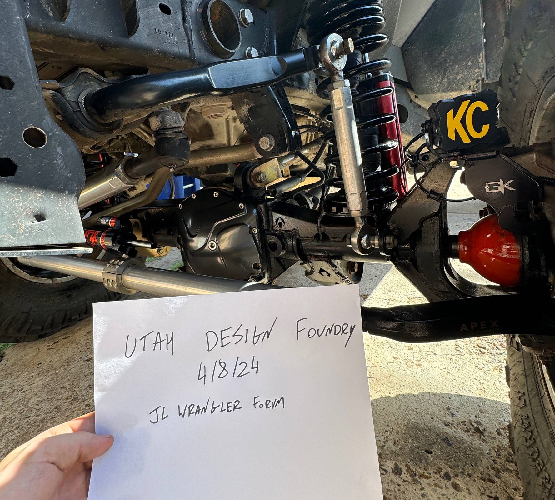 Jeep Wrangler JL Built Rubicon Dana 44 Axles IMG_7401