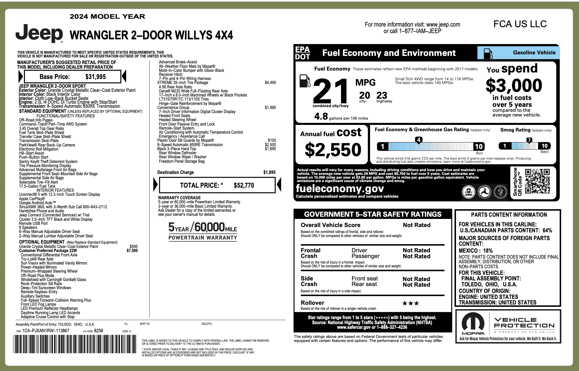 Jeep Wrangler JL Rubicon 35" tire package Screenshot 2024-04-08 at 10.58.28 PM