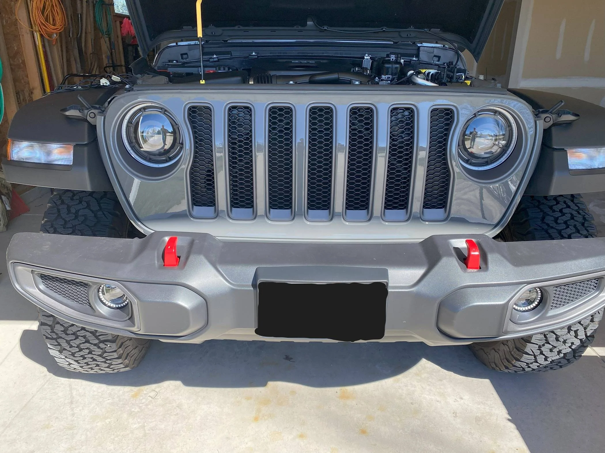 Jeep Wrangler JL Oracle Oculus ColorShift Head & Fog Light Install IMG_2960
