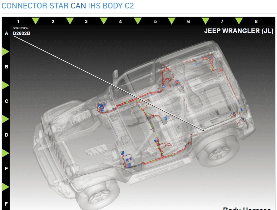 Jeep Wrangler JL BSD harness problems (Blind Spot) can't see left sensor? 1712860108269-70