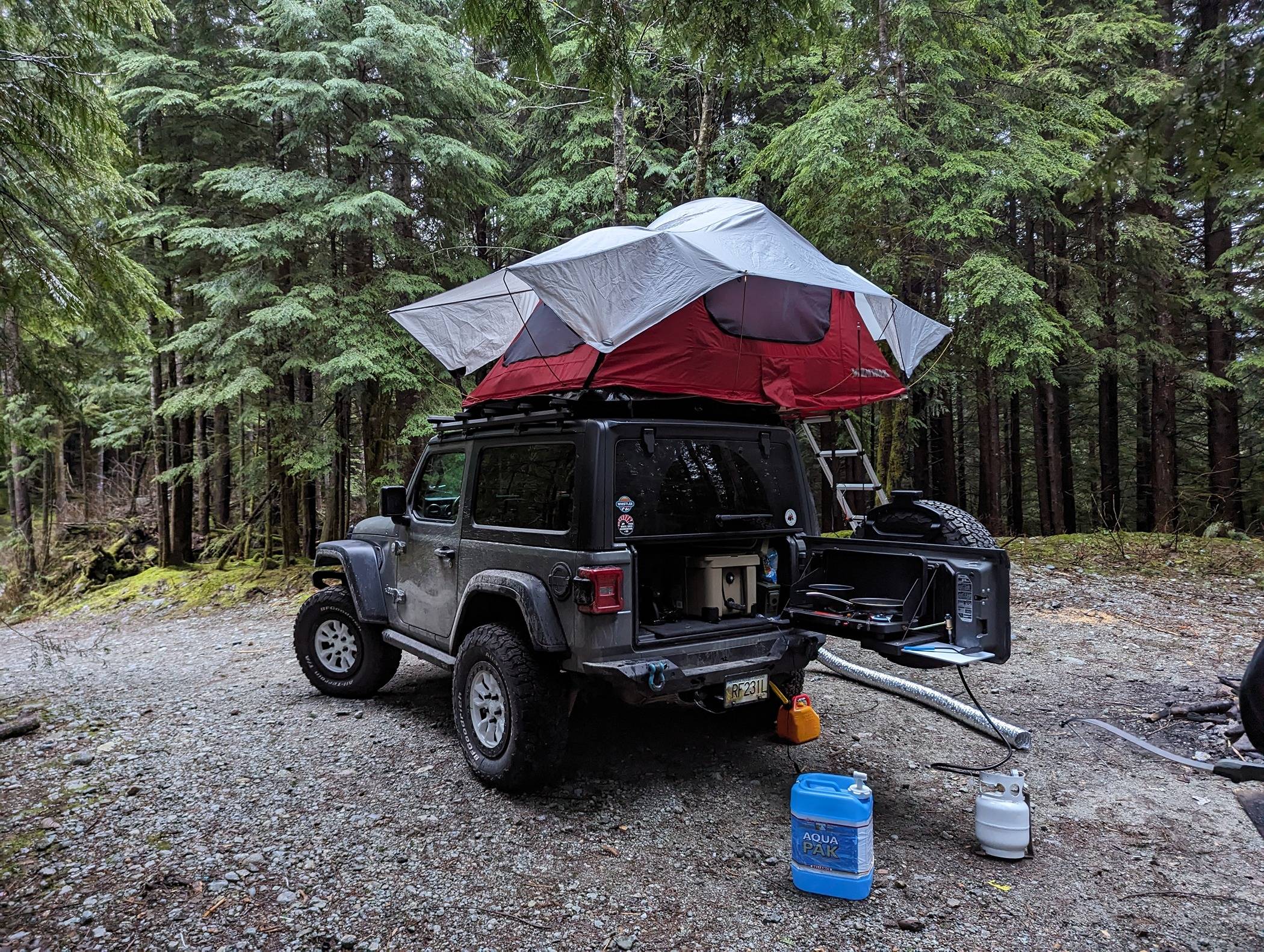 Jeep Wrangler JL Best rooftop tent for a 2-Door? PXL_20240203_155018029