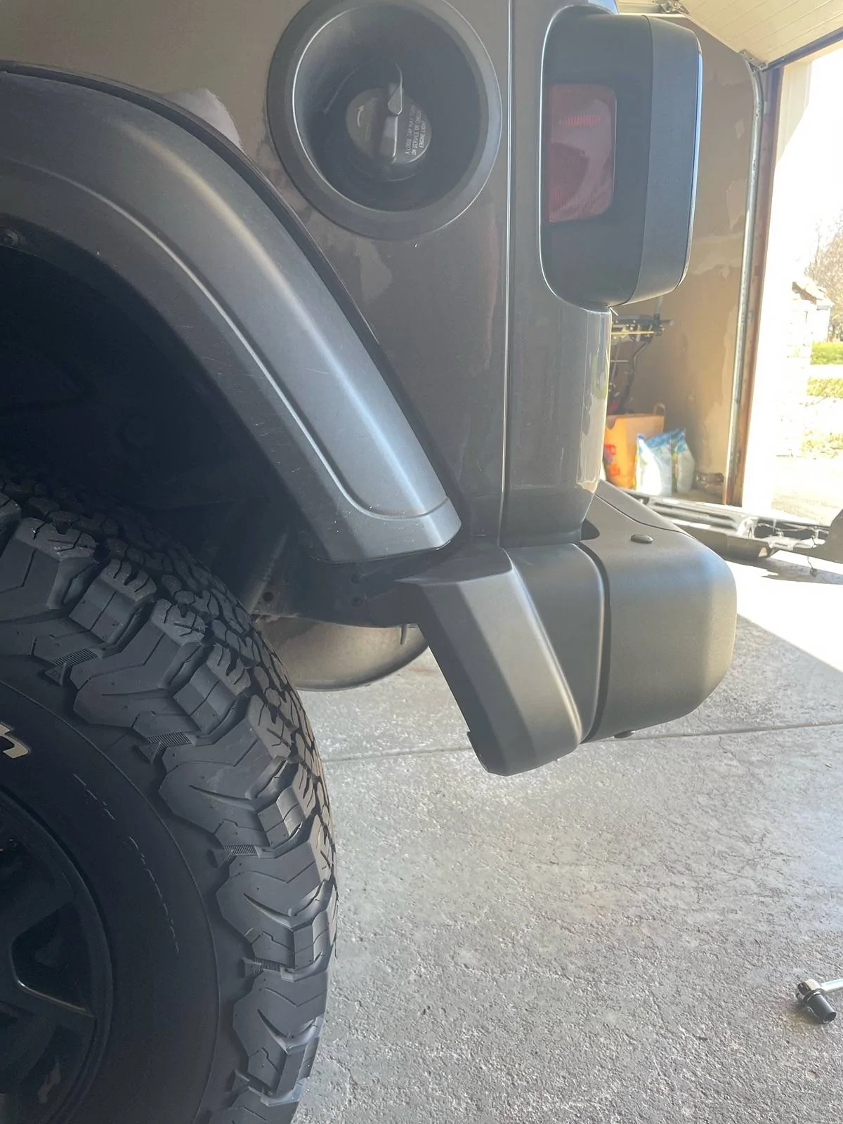 Jeep Wrangler JL Willy's JLU Bumper upgrade size issue image2