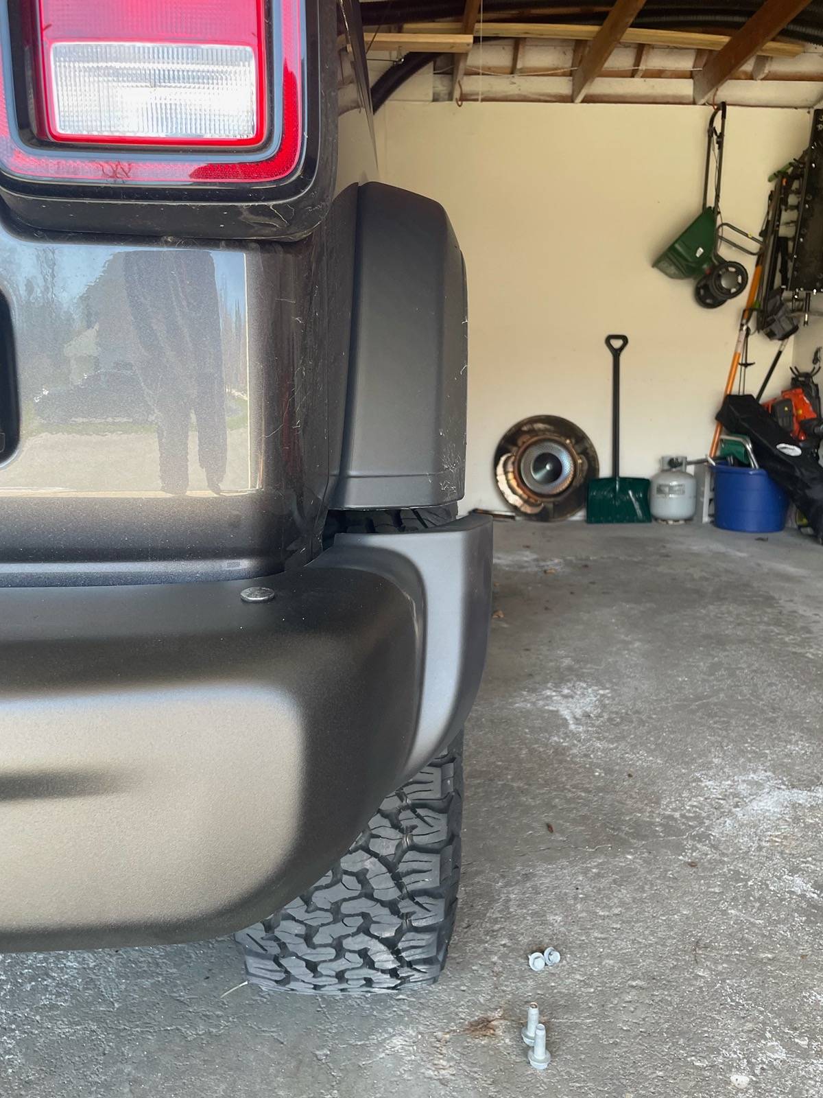 Jeep Wrangler JL Willy's JLU Bumper upgrade size issue image3