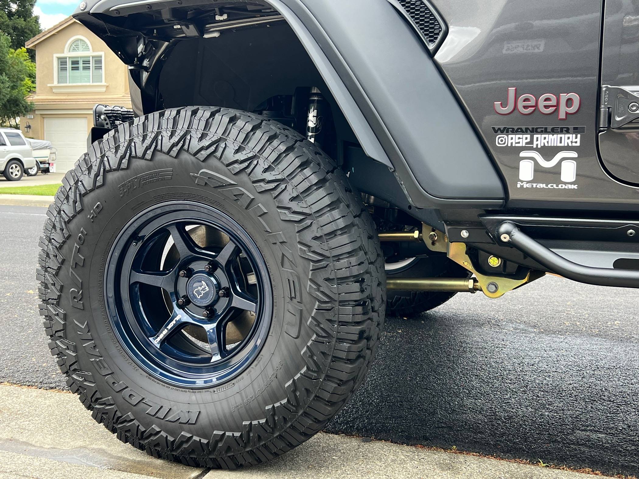 Jeep Wrangler JL Installed the Metalcloak HD Control Arm Pro'lignment Kit IMG_7681