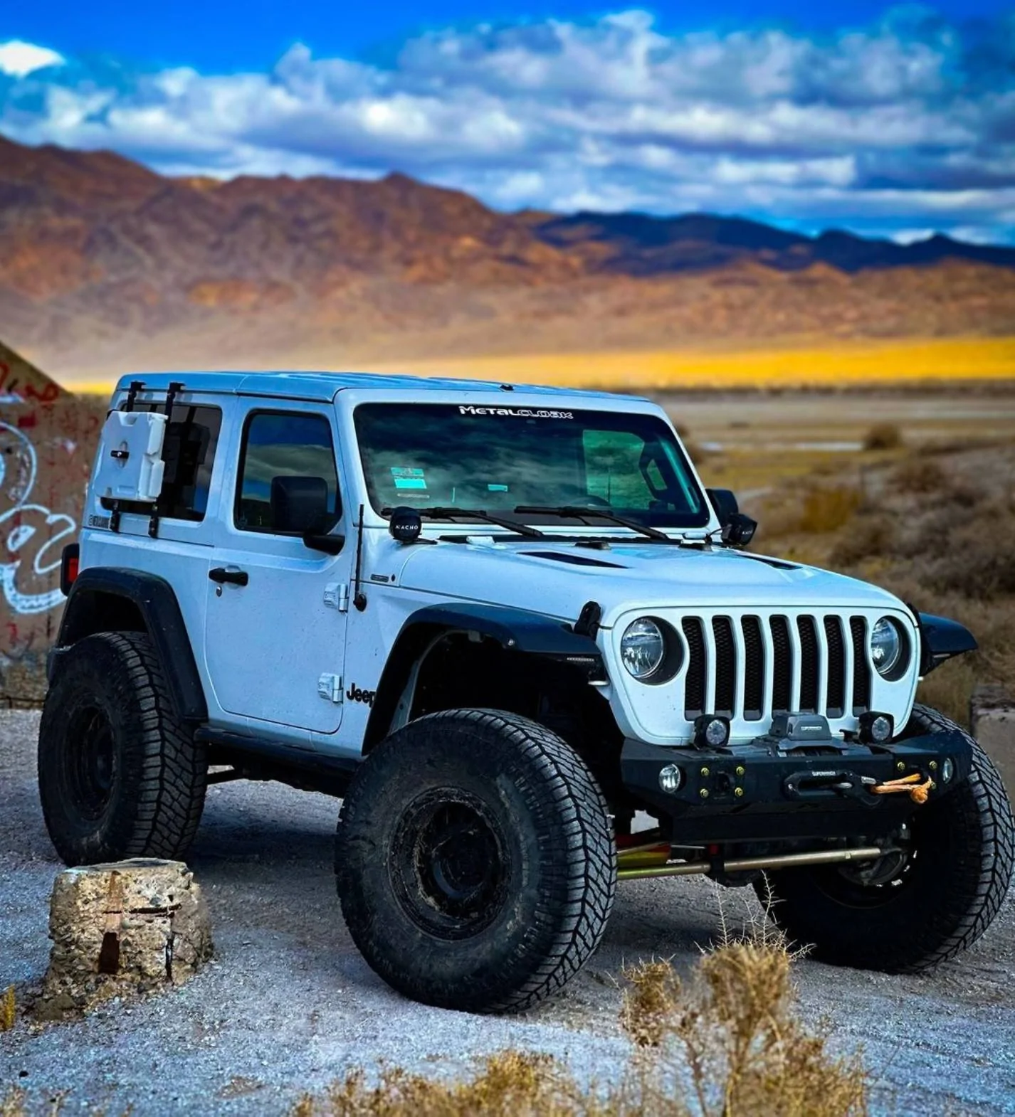 Jeep Wrangler JL Cloak Jito - 2018 JLU Sport 2.0L on D60's and 40's mikes jl naked