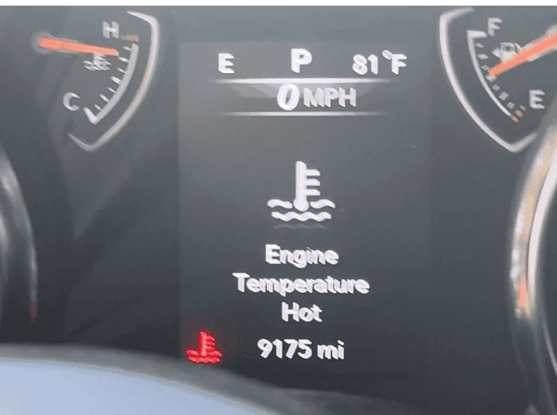 Jeep Wrangler JL Overheating while iddling 2.0T 2022 2.0 Overheating
