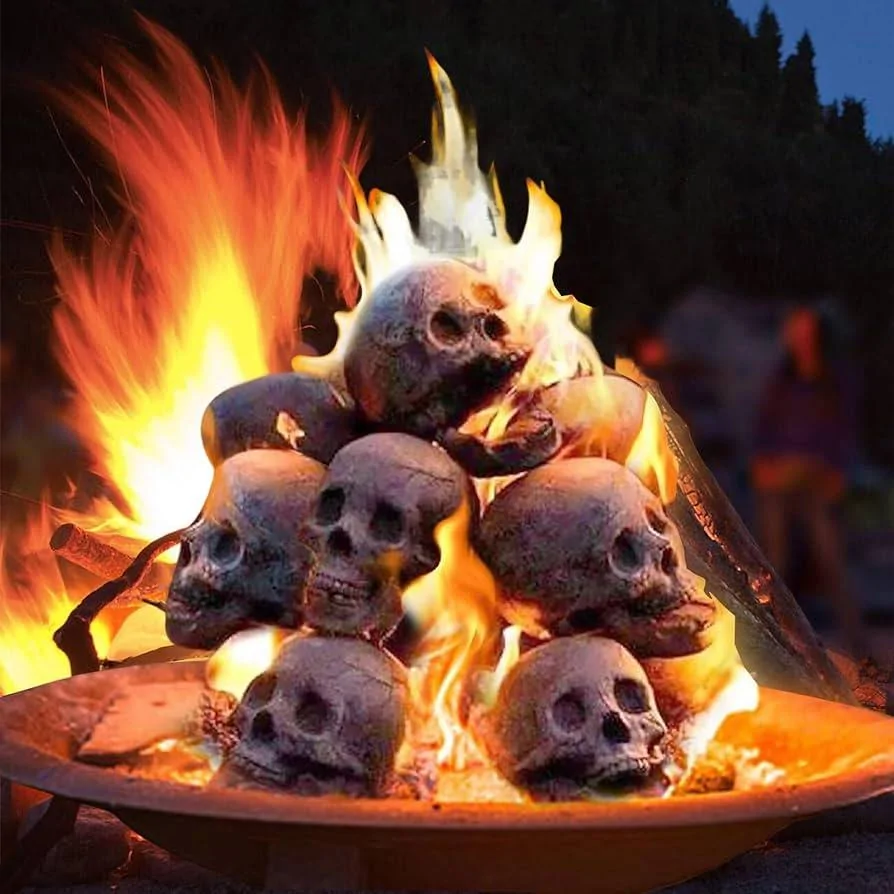 Jeep Wrangler JL Propane Fire Pits skullFirePit