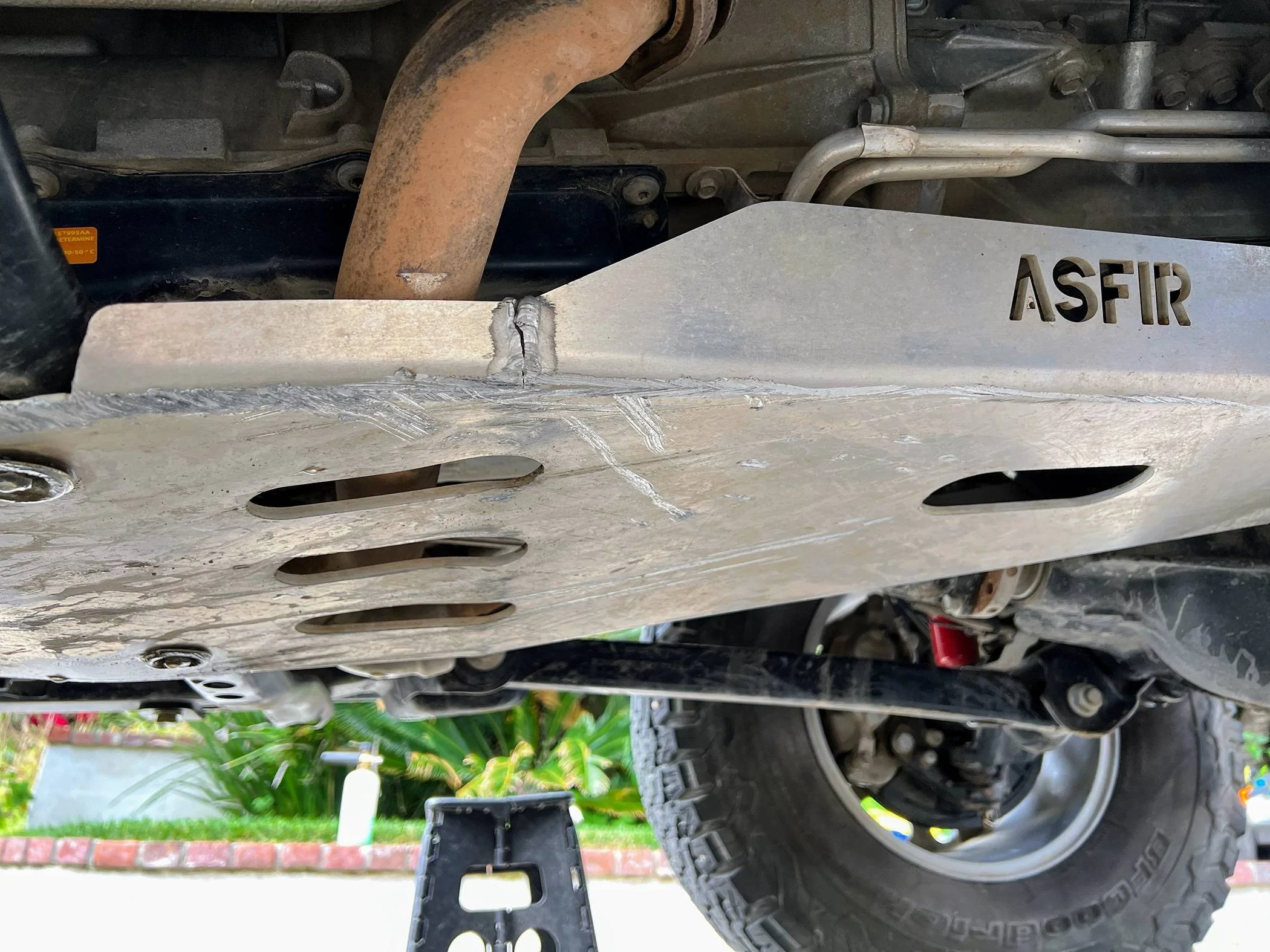 Jeep Wrangler JL 2024 ASFIR 4X4 Engine Skid Plate Install IMG_4374 (2)