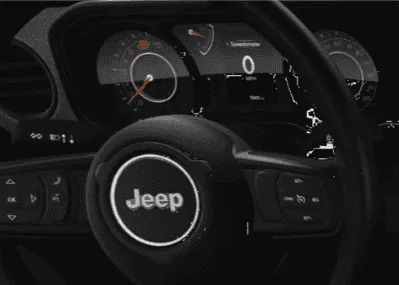 Jeep Wrangler JL Gauge Cluster difference between 2024 trim levels Sport Dash