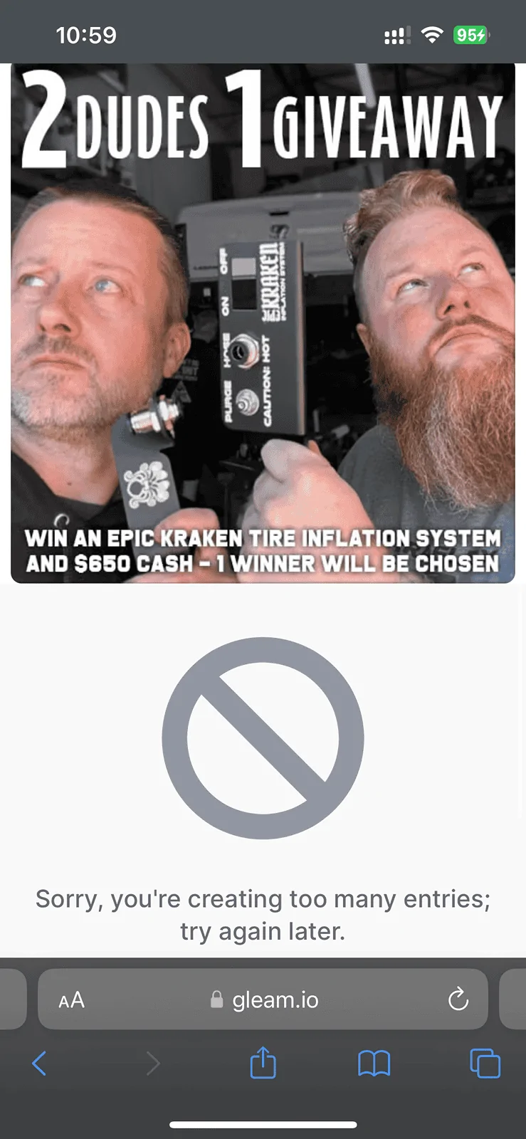 Jeep Wrangler JL 2 Dudes 1 Giveaway - WIN an EPIC Kraken Tire Inflation System IMG_2217