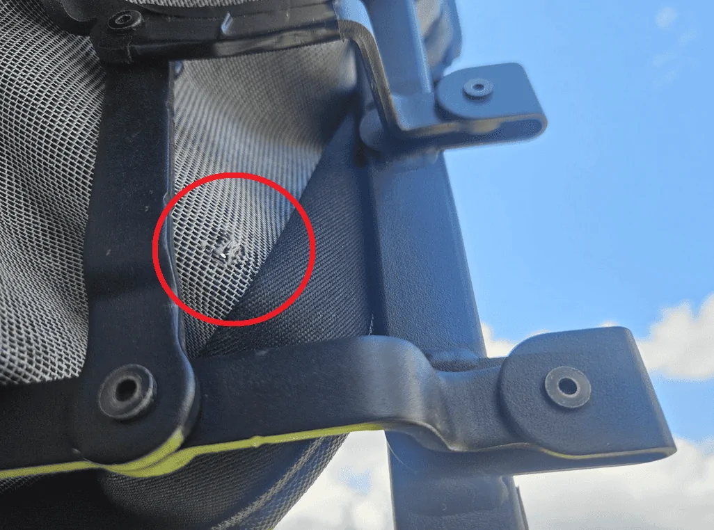Jeep Wrangler JL Repairing a Soft Top Hole 1714009041365-z1