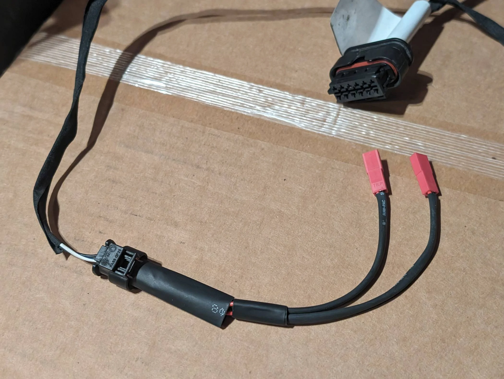Jeep Wrangler JL Rear Bumper Wiring Harness A proper wiring harness