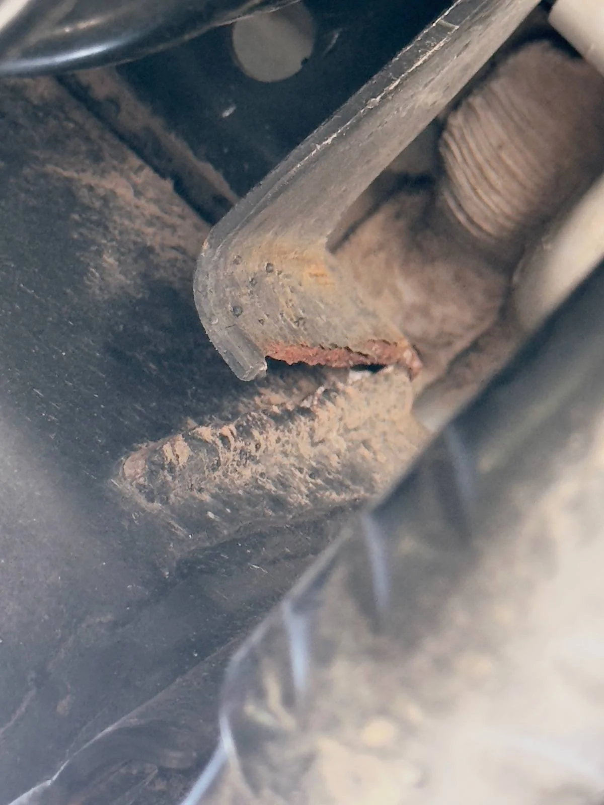 Jeep Wrangler JL 2018 JL upper rear spring perch failure..... IMG_7134